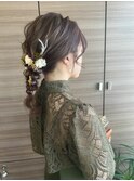 編み下ろしヘア☆