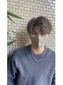 緩め波巻きシルバーハイライト