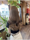 シフォンベージュ◎レイヤーカット