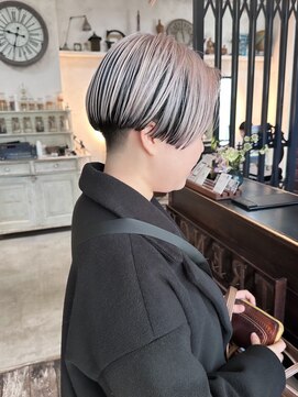 トレンチ(TRENCH) 《TRENCH おつじ》コントラストカラー ケアブリーチ