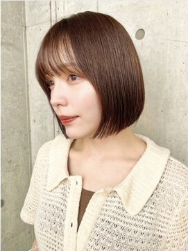 ロンドカスティーヨ 四日市(Lond castillo) 【futaba】大人ボブ/切りっぱなしボブ/縮毛矯正