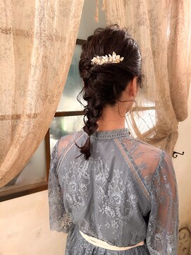 アンテナ(ANTENA) ルーズな質感☆結婚式アレンジ☆★20代お客様施術後★☆