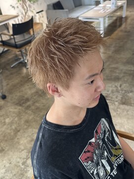 ザ オーダー(THE ORDER) ツイストスパイラルパーマスパイキーショート波巻きスパイラル