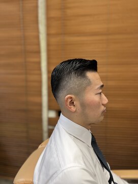 メンズヘア ササキ(sasaki) サイドパートスキンフェード