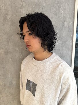 ロッソ 西荻窪(ROSSO) ミディアムレイヤーパーマ