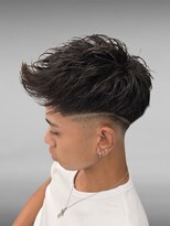 アノ 別府店(Ano.)&nbsp;大分別府メンズジェットモヒカンラインアートスキンフェード