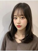 レイヤーカット　韓国ヘア