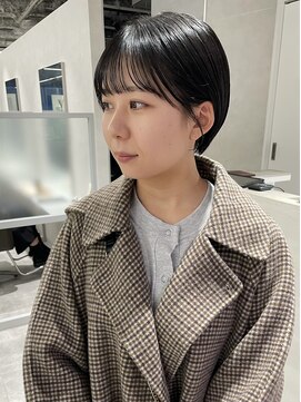 リアン バイ キートス(Lien by kiitos) 大人可愛い耳かけショートボブ