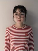 【パーマ】アップスタイル