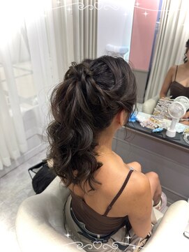 リアン(lien) ふわふわポニーテール