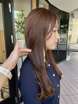 エン クラン バイ ヘッドライト たまプラーザ南口店(en. clan by HEADLIGHT) たまプラーザ/カカオブラウン/カカオベージュ/ロングレイヤー