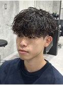 メンズカット/パーマ/ヘッドスパ/ブリーチ/眉毛/韓国/大宮/Men's