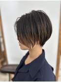 丸みショート