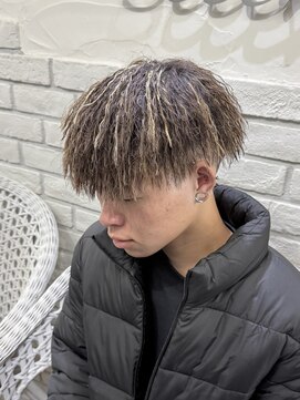 ヘアーグランデシーク(Hair Grande Seeek) ツイストパーマパイルツイストツイストメッシュメッシュパーマ