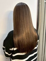 オブジェ ナチュレ(OBJE’T nature)&nbsp;ブリーチなしダブルカラー/透明感ショコラベージュ/ストレート