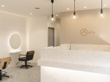 アンフィン(Anfin)の雰囲気（高級感ある白で統一された雰囲気［縮毛矯正/髪質改善/岩倉］）