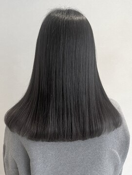 ラレヴ(Le Reve) 髪質改善 ストレート 透明感カラー アッシュブラウン 30代 美髪