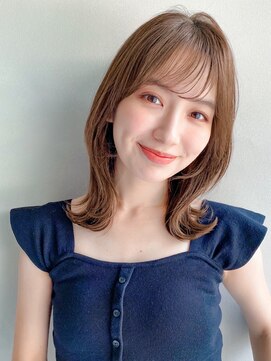 リヤン 表参道(lyann) 小顔カットシースルーバング前髪美髪愛されクールショート