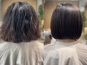 コヨイ(coyoi)の写真/ー マンツーマンサロンの丁寧な施術【酸性ストレート】【縮毛矯正】…お悩み・クセに合わせてご提案ー