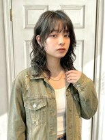 アロマ ヘアー ルーム 新宿3号店(AROMA hair room)&nbsp;デジタルパーマ/ウェーブ/ウルフパーマ/カーリーヘア/黒髪/新宿