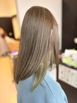 ヘアショップエヌアンドエー 久喜 栗橋店(hairshop N&A)&nbsp;赤みを抑えたオリーブグレージュレイヤー