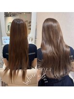 カラフクオカ 薬院駅前(Cara FUKUOKA)&nbsp;秋のヘーゼルベージュ【福岡プリーチなしワンカラー】