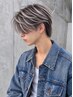 【ブリーチ込み】メンズカット+メンズハイライト＋コーティングTR