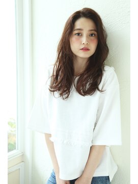 アンアミ オモテサンドウ(Un ami omotesando) 【Ｕｎａｍｉ】愛されウェーブパーマ島田梨沙