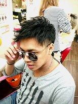 ヘアセットアップス(UP's)&nbsp;☆前髪立ち上げ風(*'▽')/イケイケ♪前盛りイケメンズセット～♪