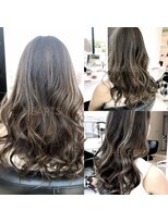 ヘアサロン ハーツ(hair salon HEARTS) ハイライト×ダークグレイ