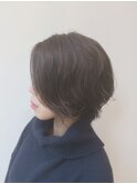 躍動感が命のショートボブ