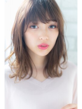 カノン(canon) 【canon 下北沢】透明感×グレージュミディアム