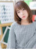 伸ばしかけにも♪丸みフォルムの小顔ミディa川口20代30代40代