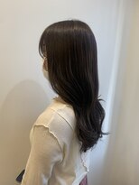 シェノン 西梅田(CHAINON)&nbsp;韓国スタイル＊ダークブラウン、くびれヘア、似合わせカット