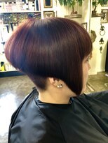 ヘアー ラウンジ アート(HAIR LOUNGE ART)&nbsp;前下りグラデーションボブ