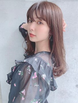 イース バイ アンブルリュクス 北千住(Ease by amble luxe) 前髪イメチェン/イヤリングカラー/ラベンダーカラー