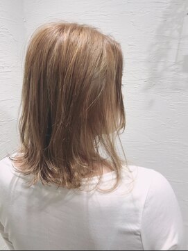ローグ ヘアー 金町店(Rogue HAIR) ローグ金町美容室《沙月》　ハイトーンカラー