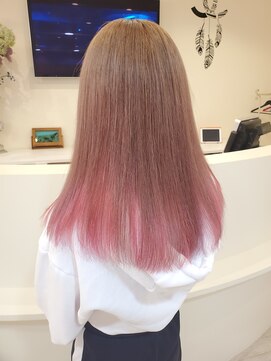 リミックス ヘアー(RE MIX HAIR) ピンクインナーカラー