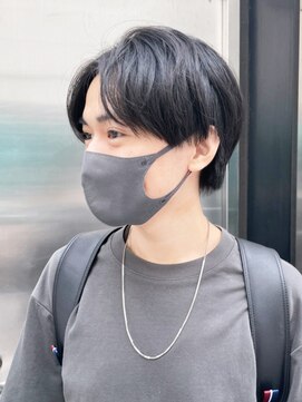 アイティー バイ アルバム 浦和店(IT by ALBUM) メンズマッシュ_センターパート韓国マッシュ_ba339771