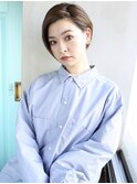 天神【BIRTH】サイドパート×耳掛け束感ショート