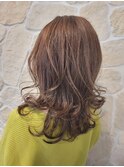 ビタミンカラー/大人かわいいヘア/メルティーカラー