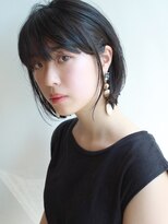 モリオフロムロンドン 松戸店(Morio from London)&nbsp;【松戸　ムラマツ】大人かわいいスリークショートボブ黒髪