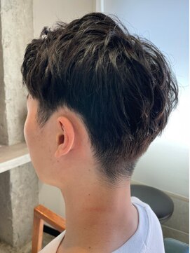 アルフレッド 瑞穂店(alfRed) アップバング×ツーブロック