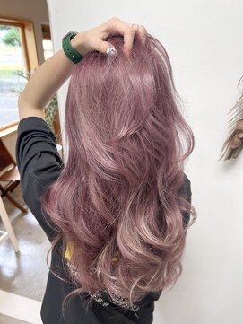 ヘアーデザインサロン スワッグ(Hair design salon SWAG) sheer pink