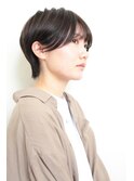 ナチュラルショート/アッシュカラー【田村】