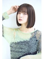 アイニティ 江坂(Inity)&nbsp;[inity]大人可愛いナチュラルボブ暗髪艶髪