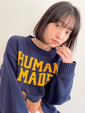 ディッセンバー 渋谷(December) ボブ/前上がりボブ/暗髪/縮毛矯正/髪質改善/ワイドバング/渋谷