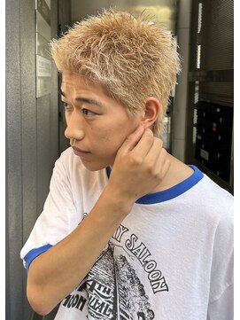 エース 栄矢場町店(Ace) スパイキーショート ブロンドショート