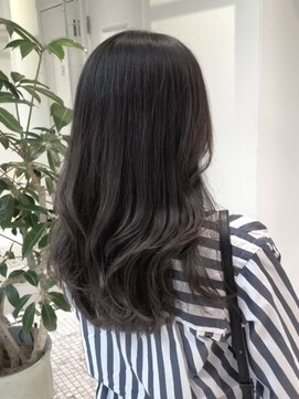 ザックギンザ(ZACC ginza) オリーブグレージュ/ロングレイヤー/外巻き