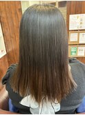 傷ませないカラー/30代40代/ロング/髪質改善